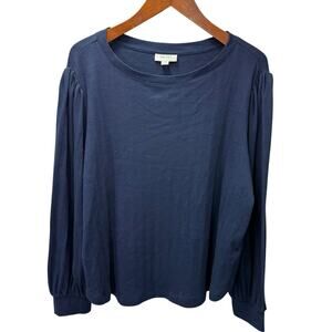 Macy's On 34th St. Plus Slub Top 2X Relaxed Fit NEW # G693